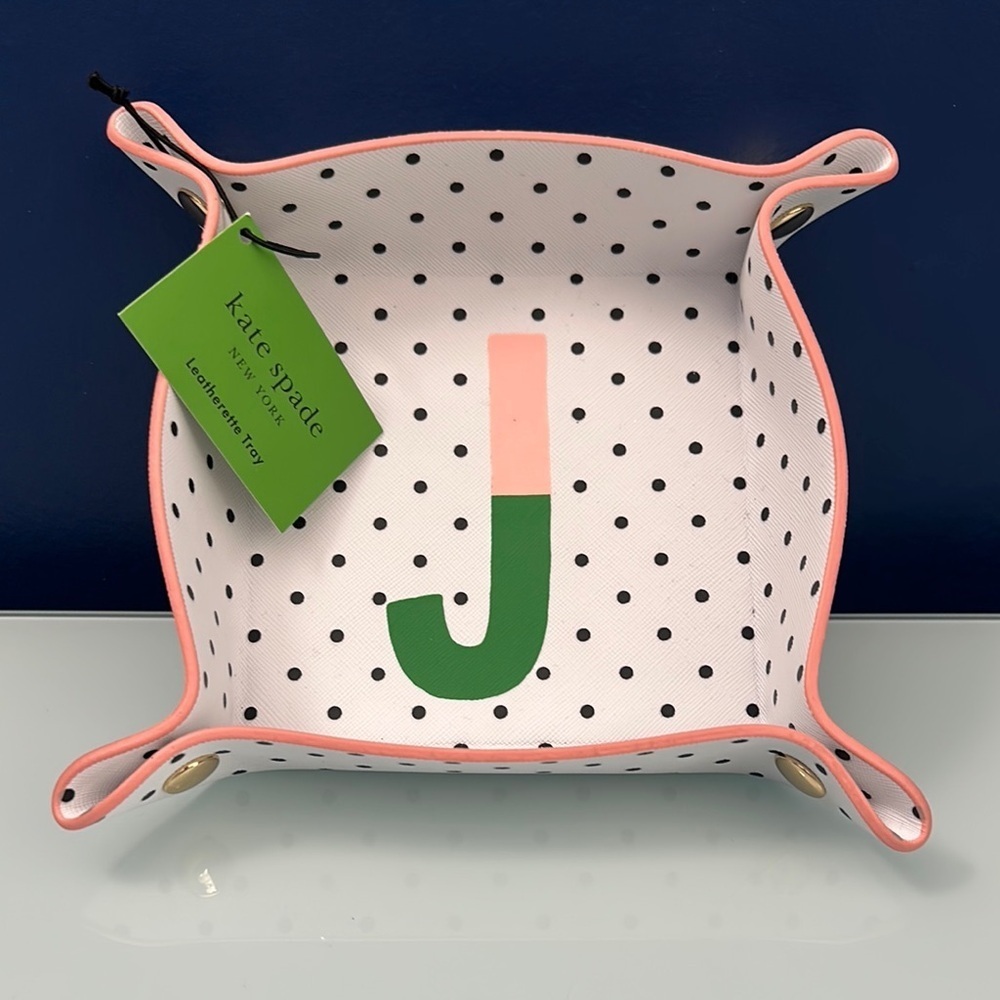 NWT Kate Spade Leatherette Tray